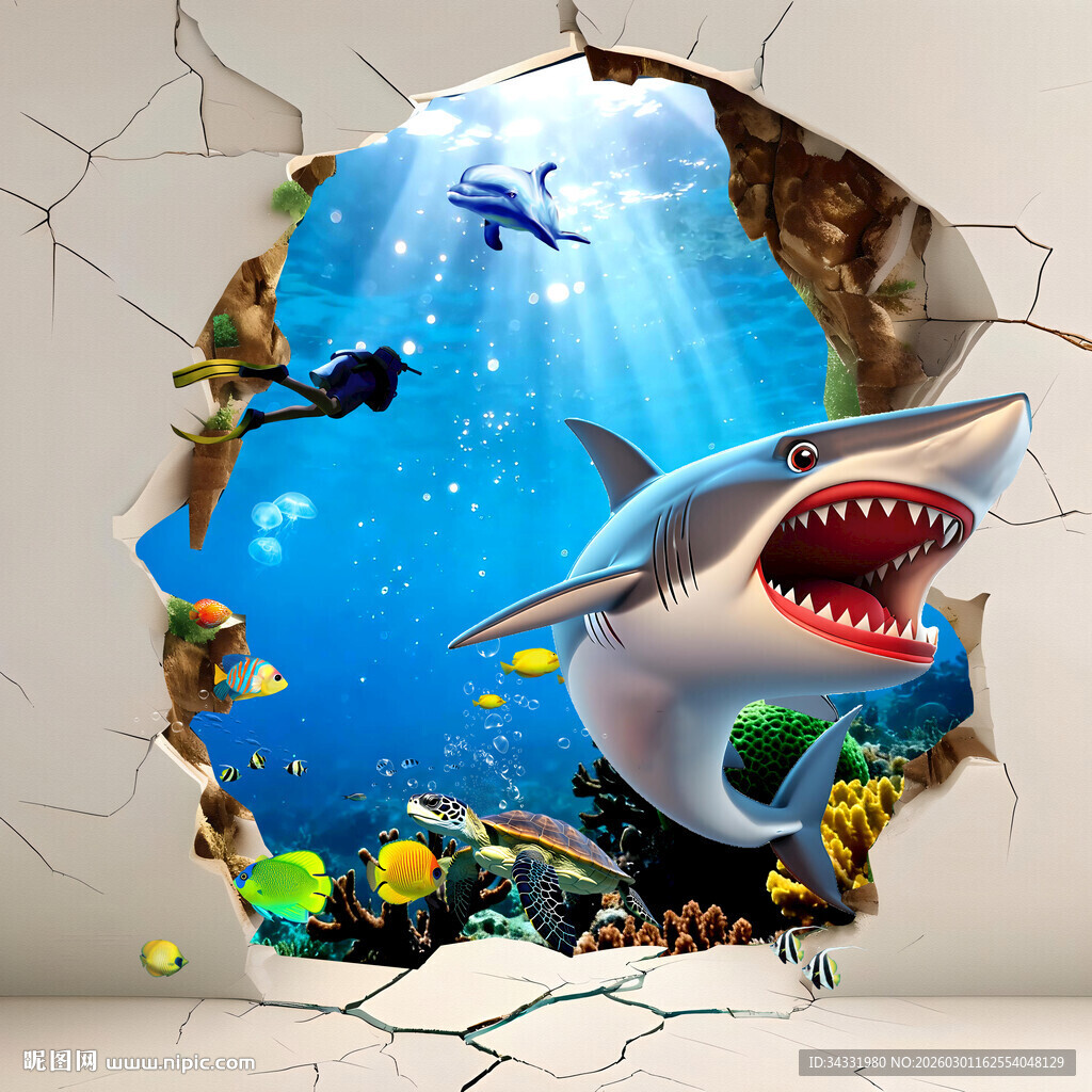 海底鲨鱼