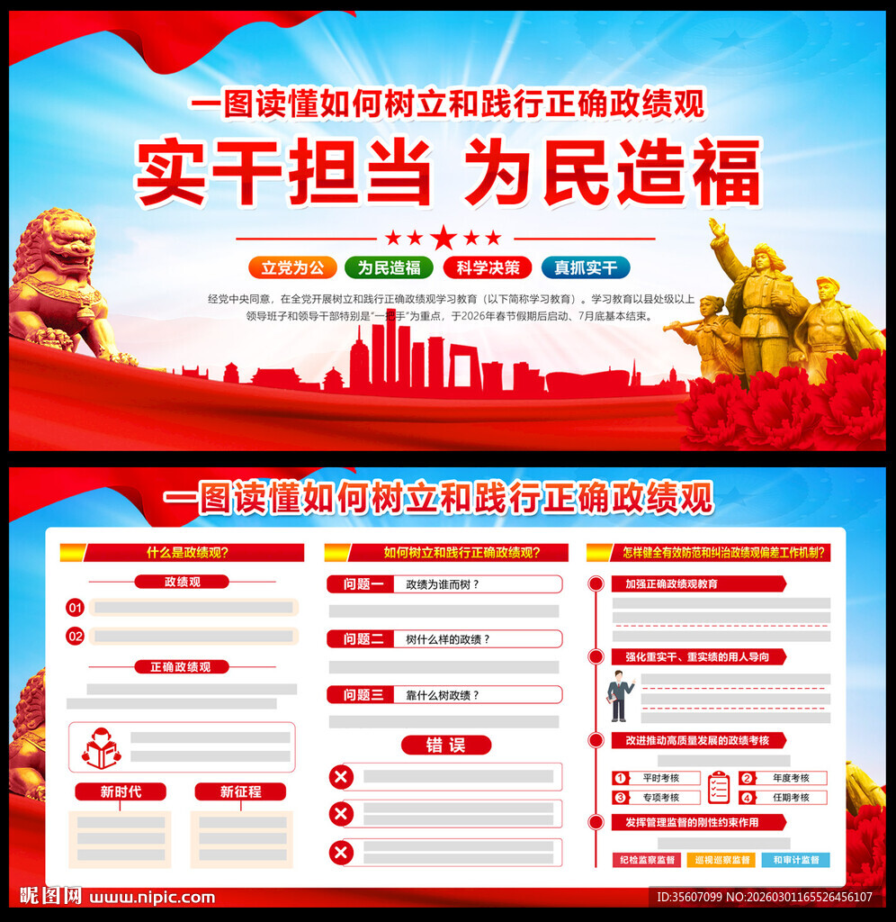 践行正确政绩观