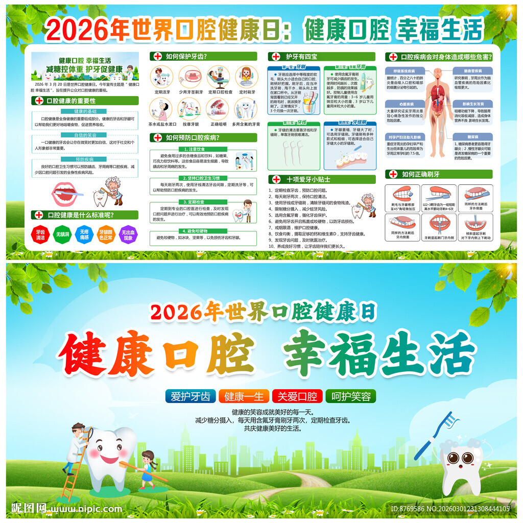 2026年世界口腔健康日