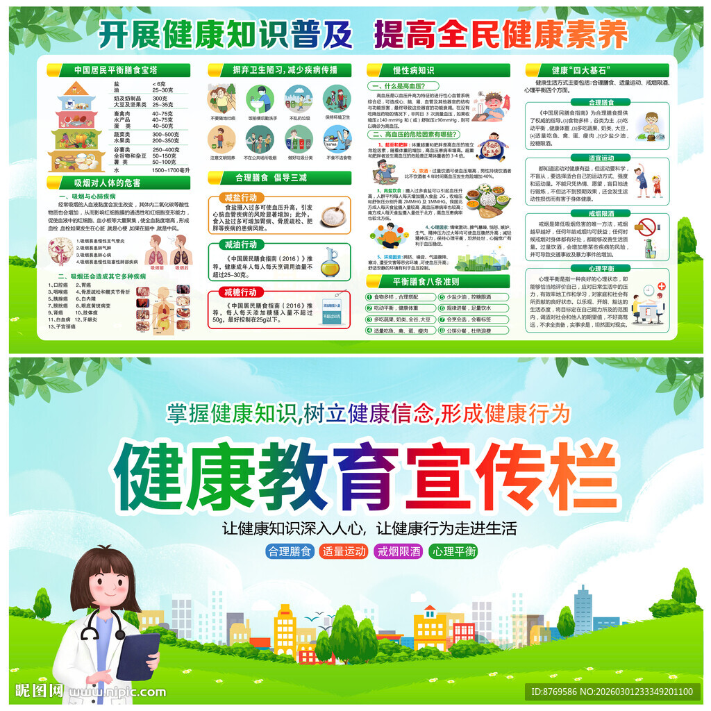 2026年健康宣传栏