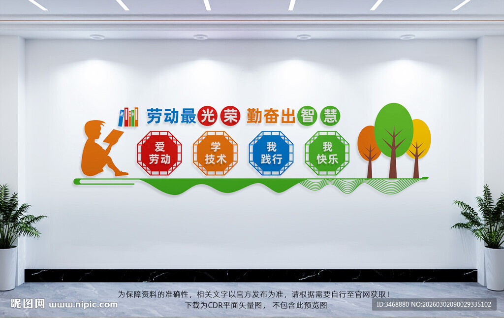 劳技室文化墙