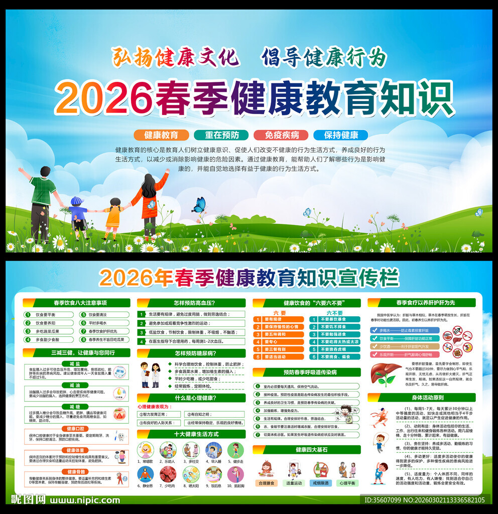 2026健康教育宣传栏