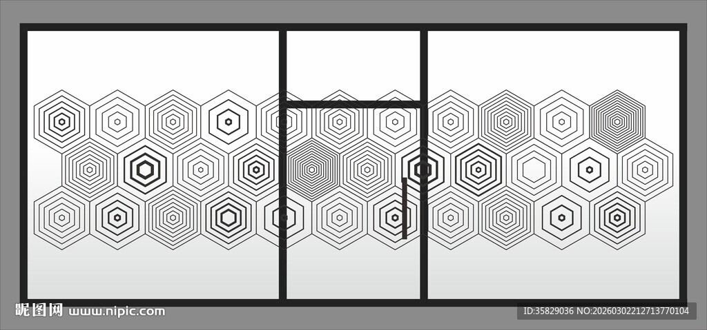 几何图案拼接简约背景图