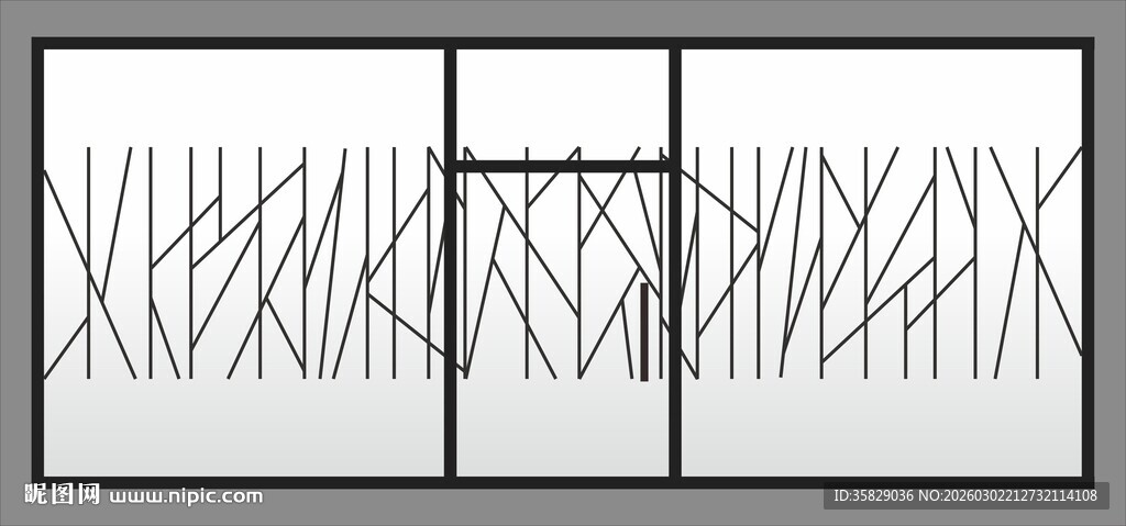 抽象几何线条图