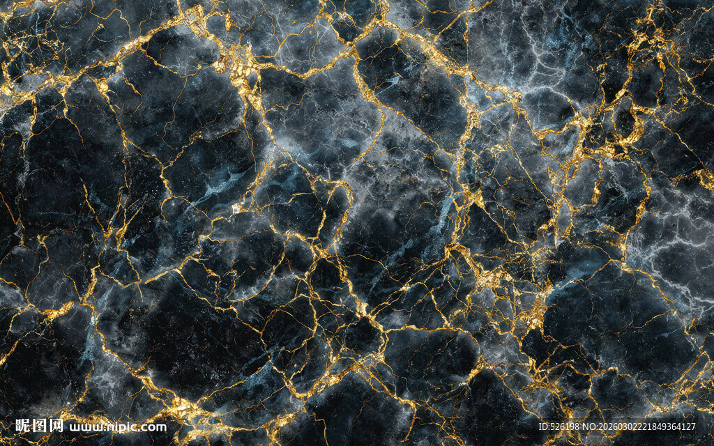 黑金大理石纹理背景