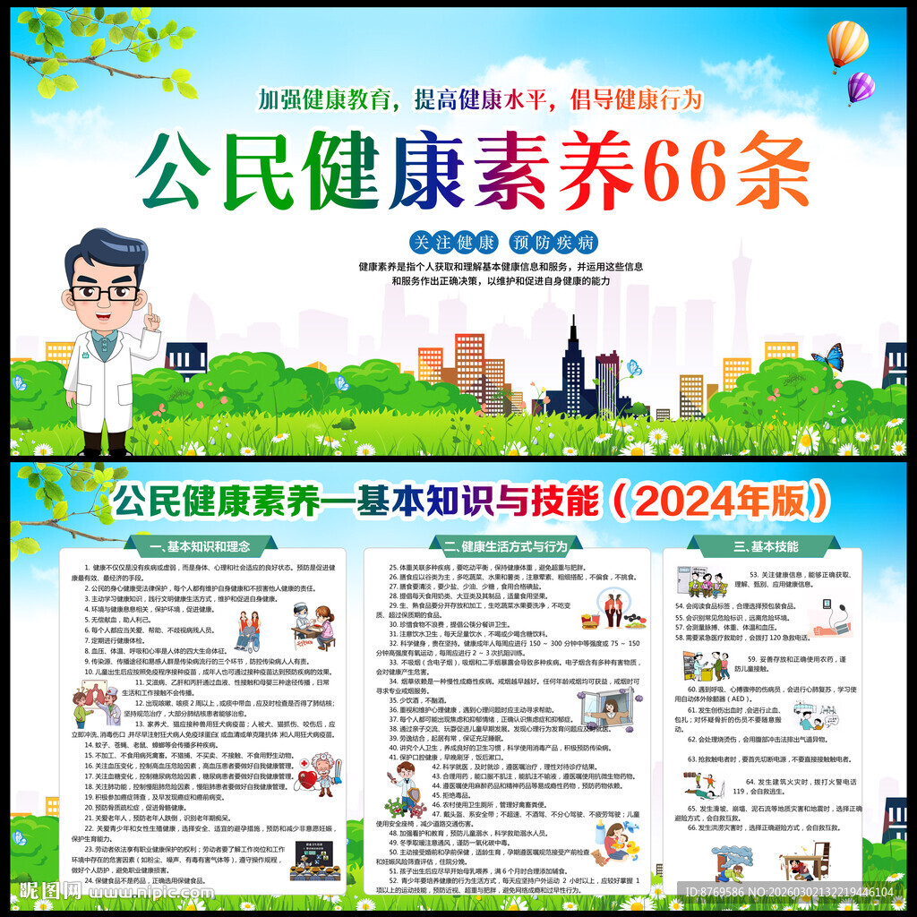 公民健康素养66条