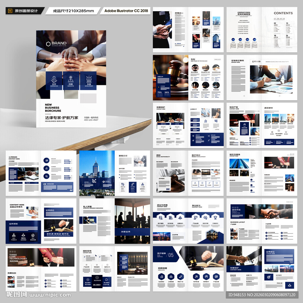 大气律师事务所画册