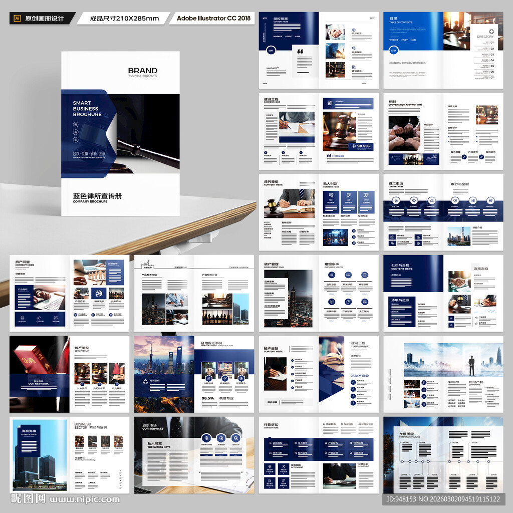 大气律师事务所画册