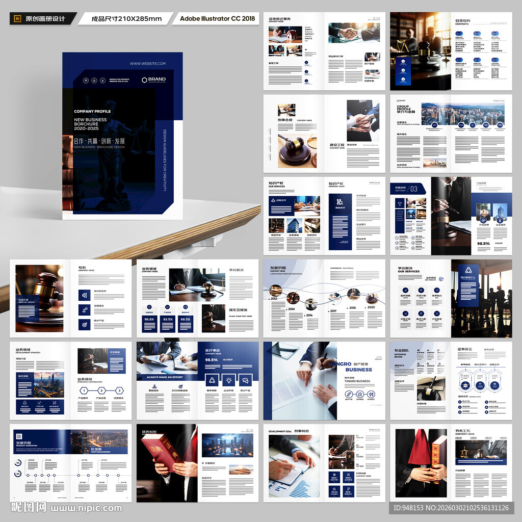 大气律师事务所画册