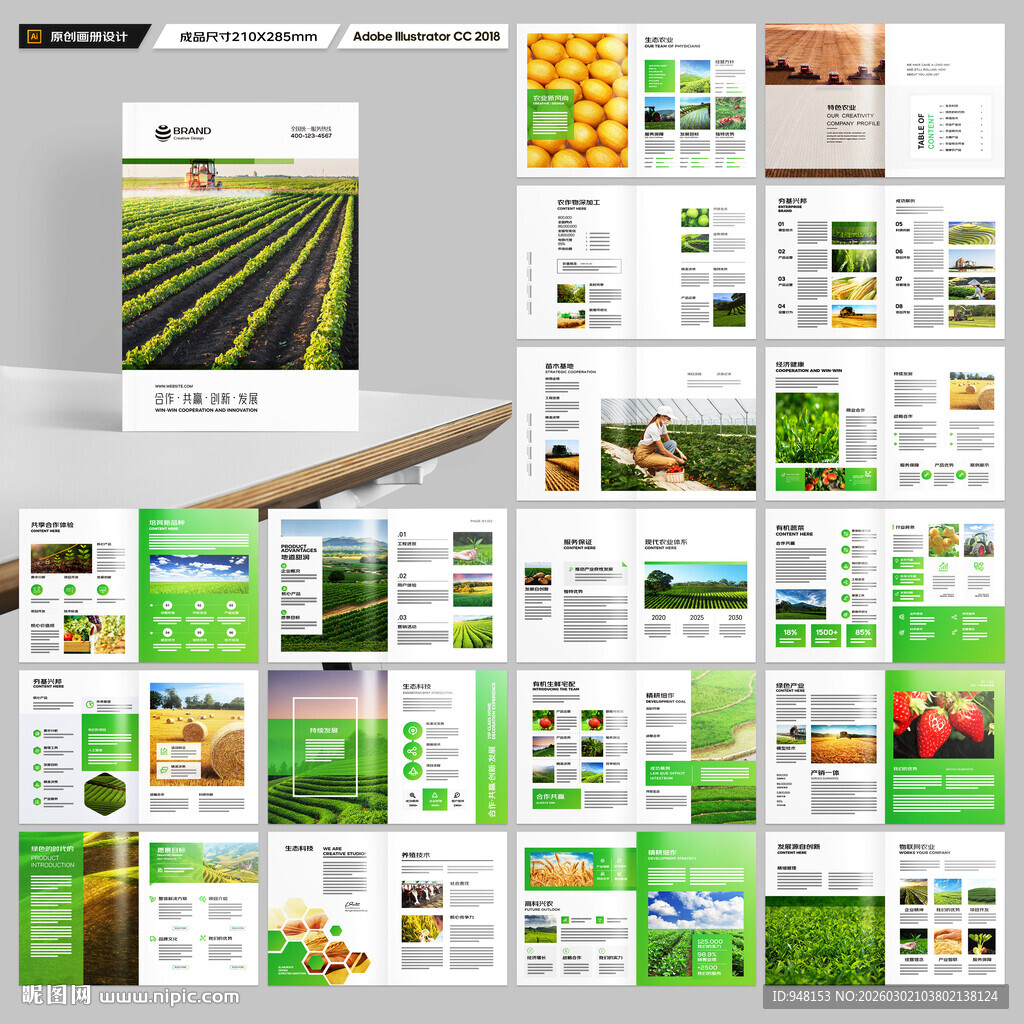 农产品画册
