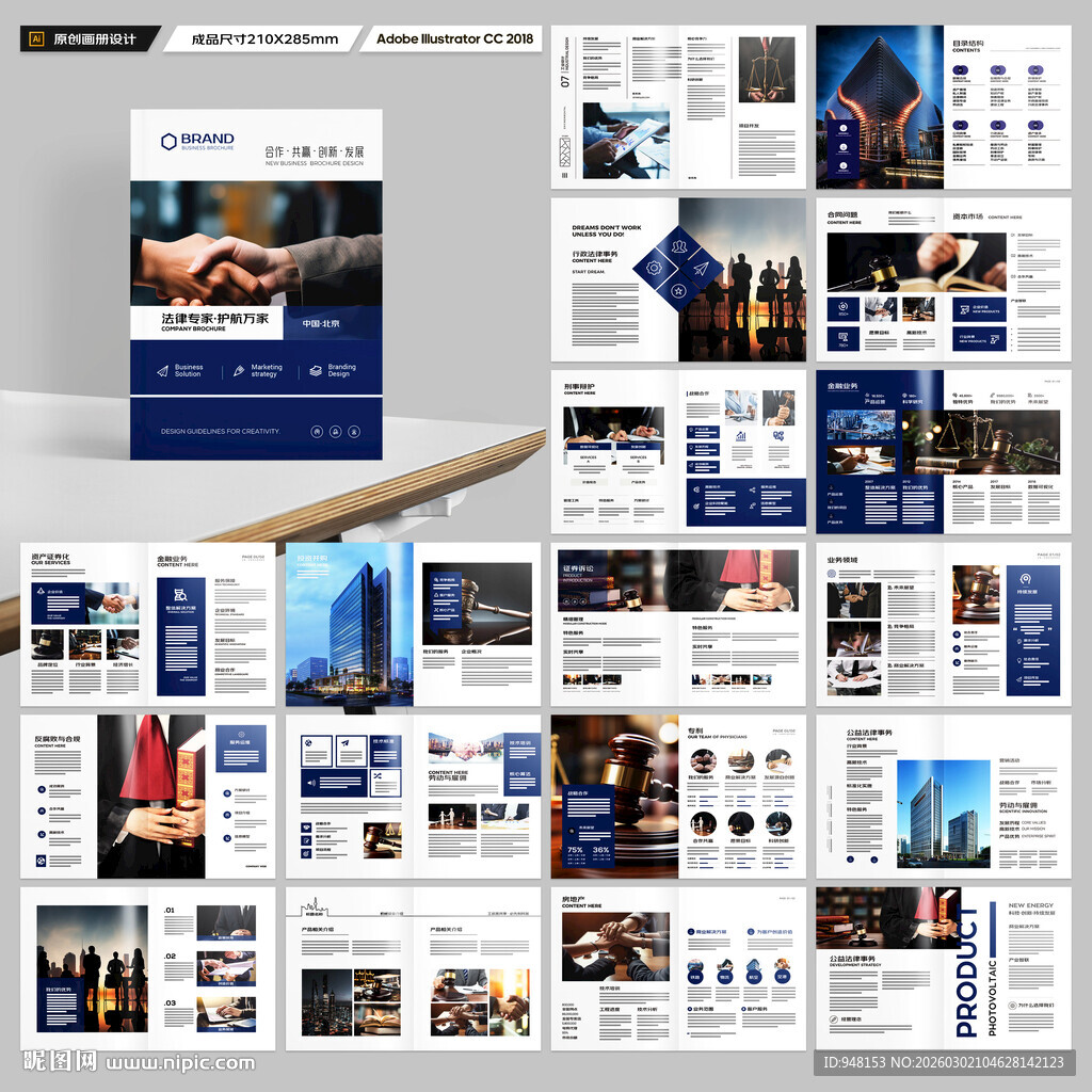 大气律师事务所画册