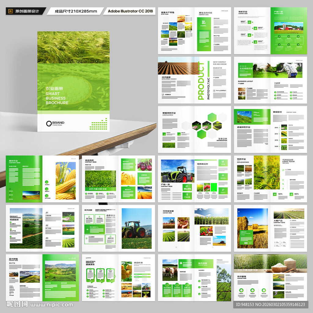 农产品宣传册