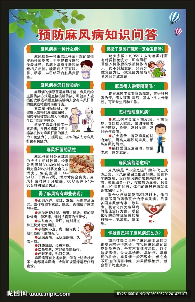 世界防治麻风病日海报