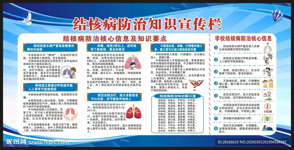 结核病日宣传栏