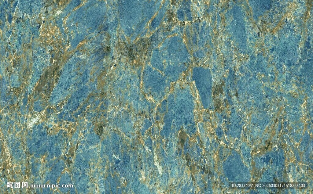 蓝绿色大理石石纹