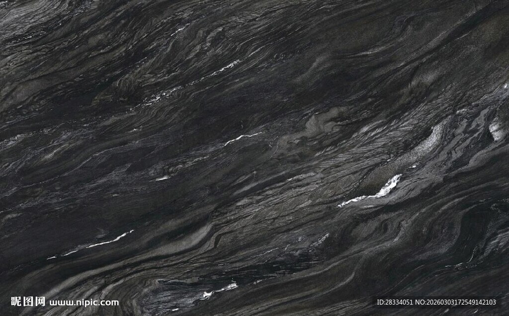 深灰色流水纹大理石石纹