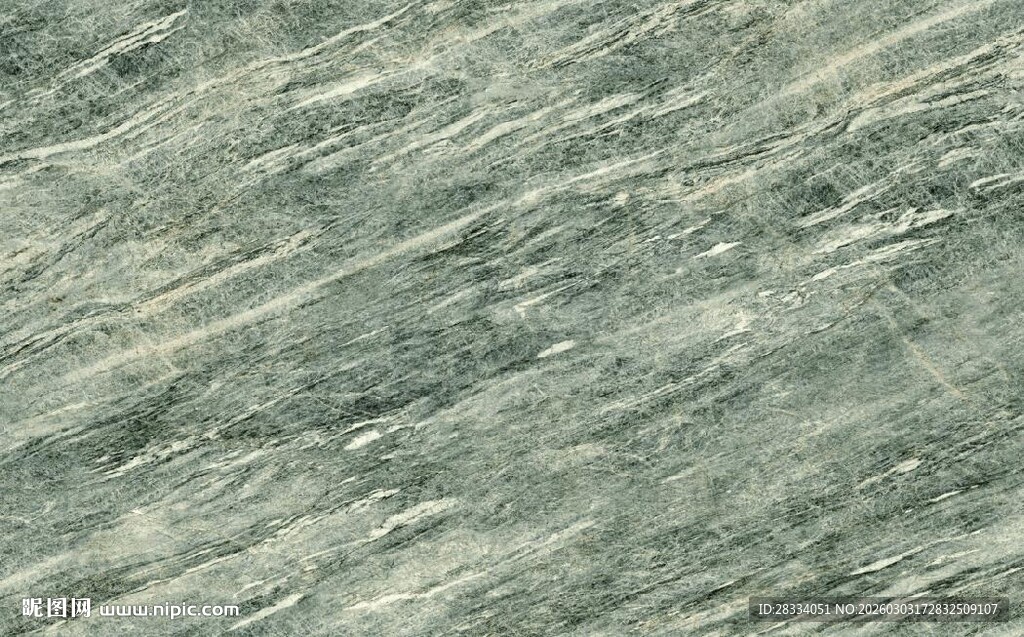 灰绿色纹理石材表面