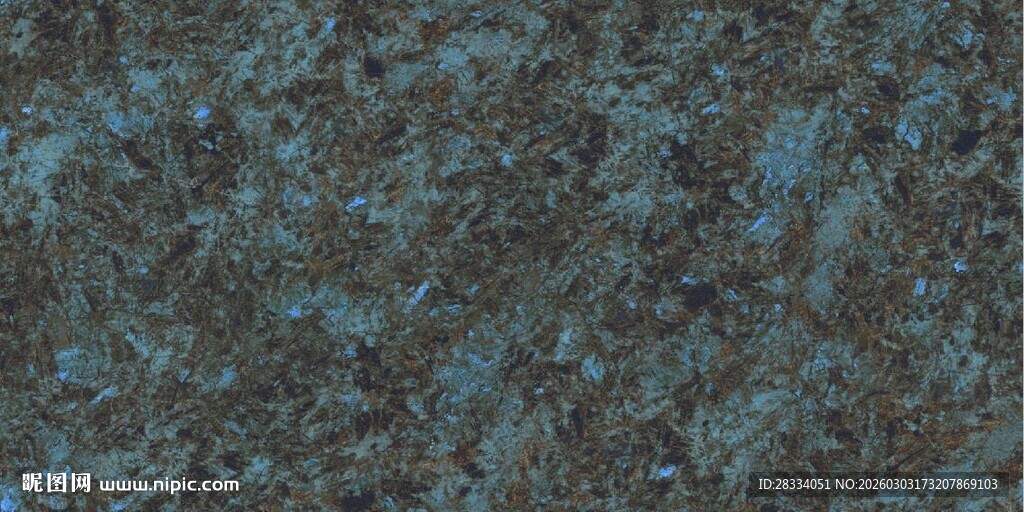 深灰蓝纹理石材表面