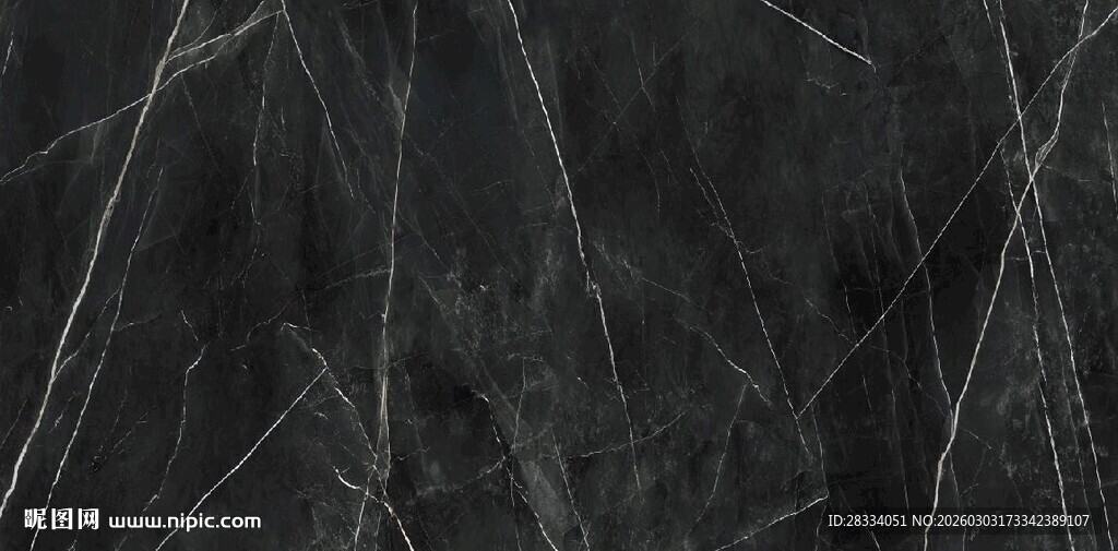 黑色黑白根大理石石纹