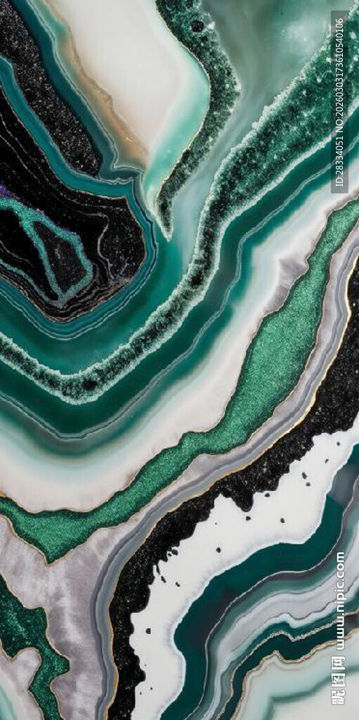 绿玛瑙大理石石纹