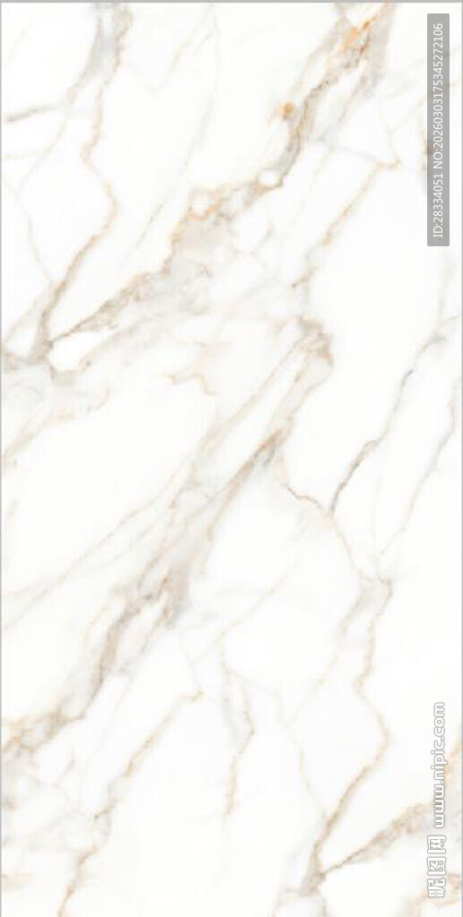 白色鱼肚金大理石石纹