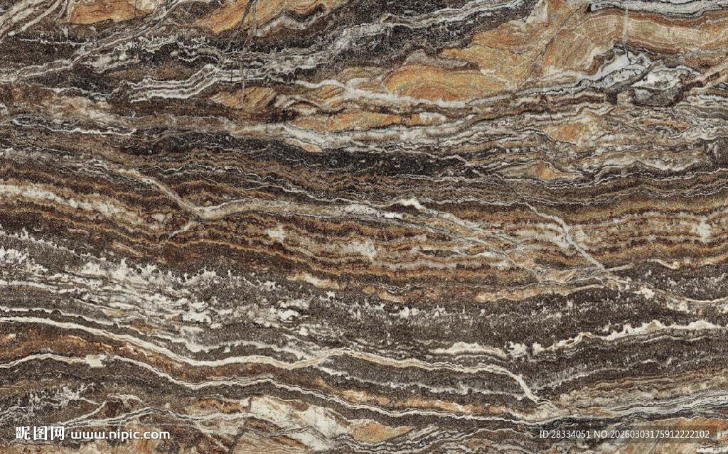 深棕色大理石石纹