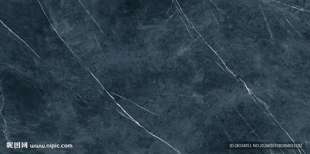 深蓝色大理石纹理背景