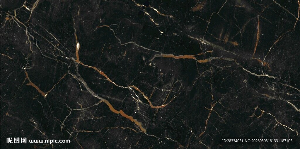 黑色大理石纹理图案