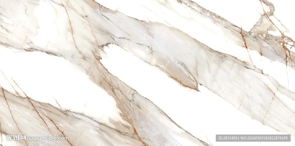 白色鱼肚金大理石石纹