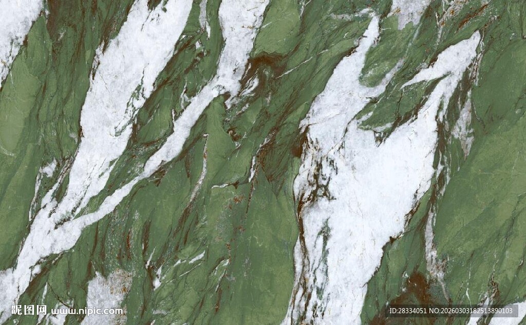绿色大理石石纹