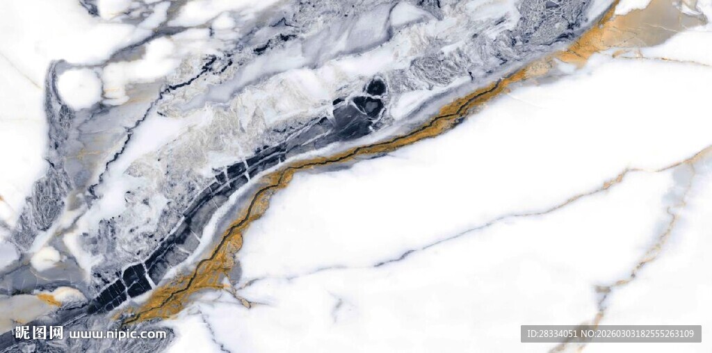 蓝色大理石石纹