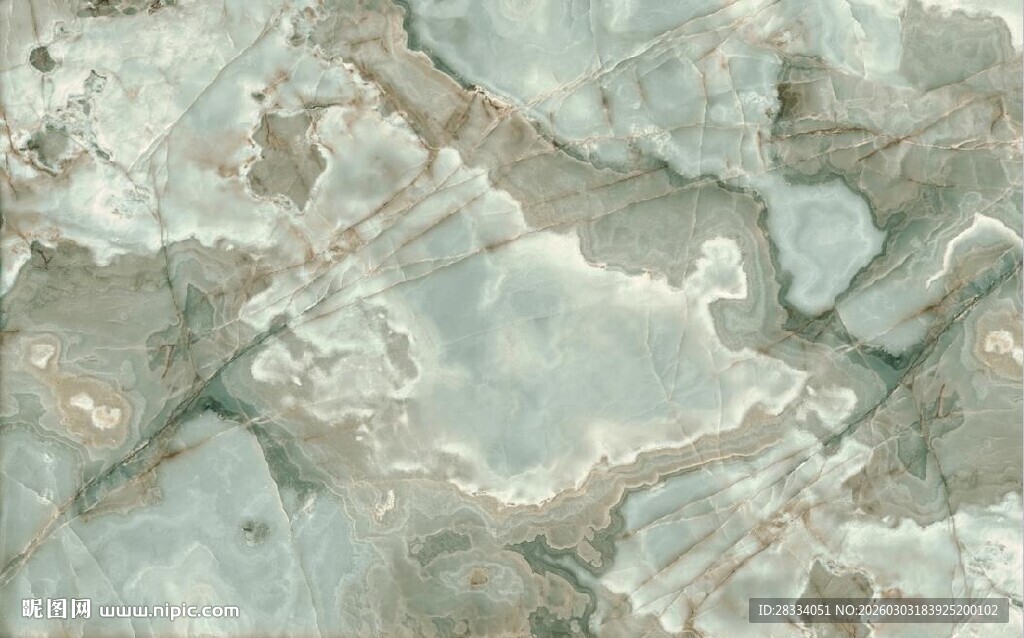 浅蓝纹理大理石图案