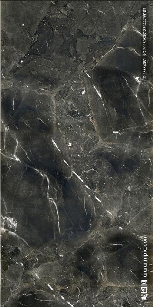 纹理独特的深色大理石