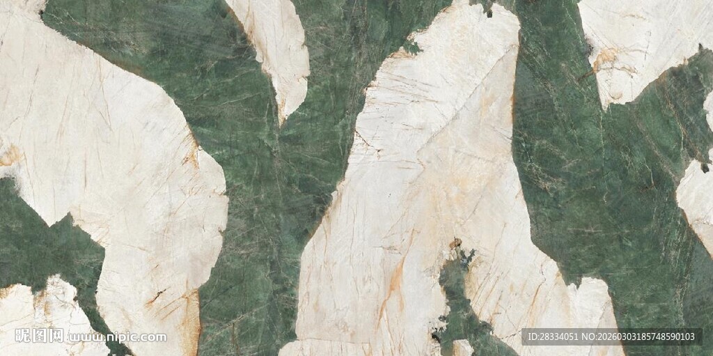绿色大理石石纹
