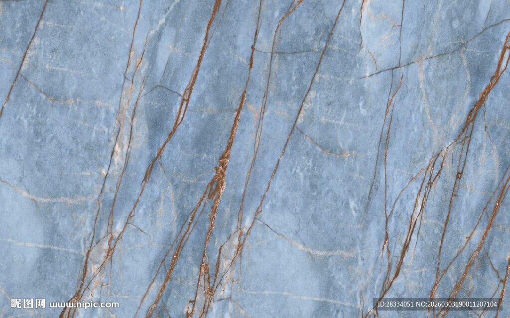 浅蓝色大理石纹理素材
