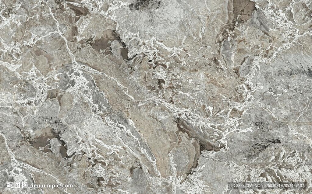 浅灰色大理石纹理图案