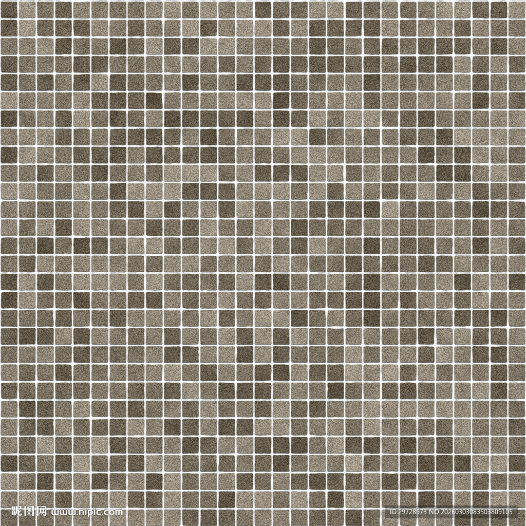 灰色马赛克瓷砖纹理图案