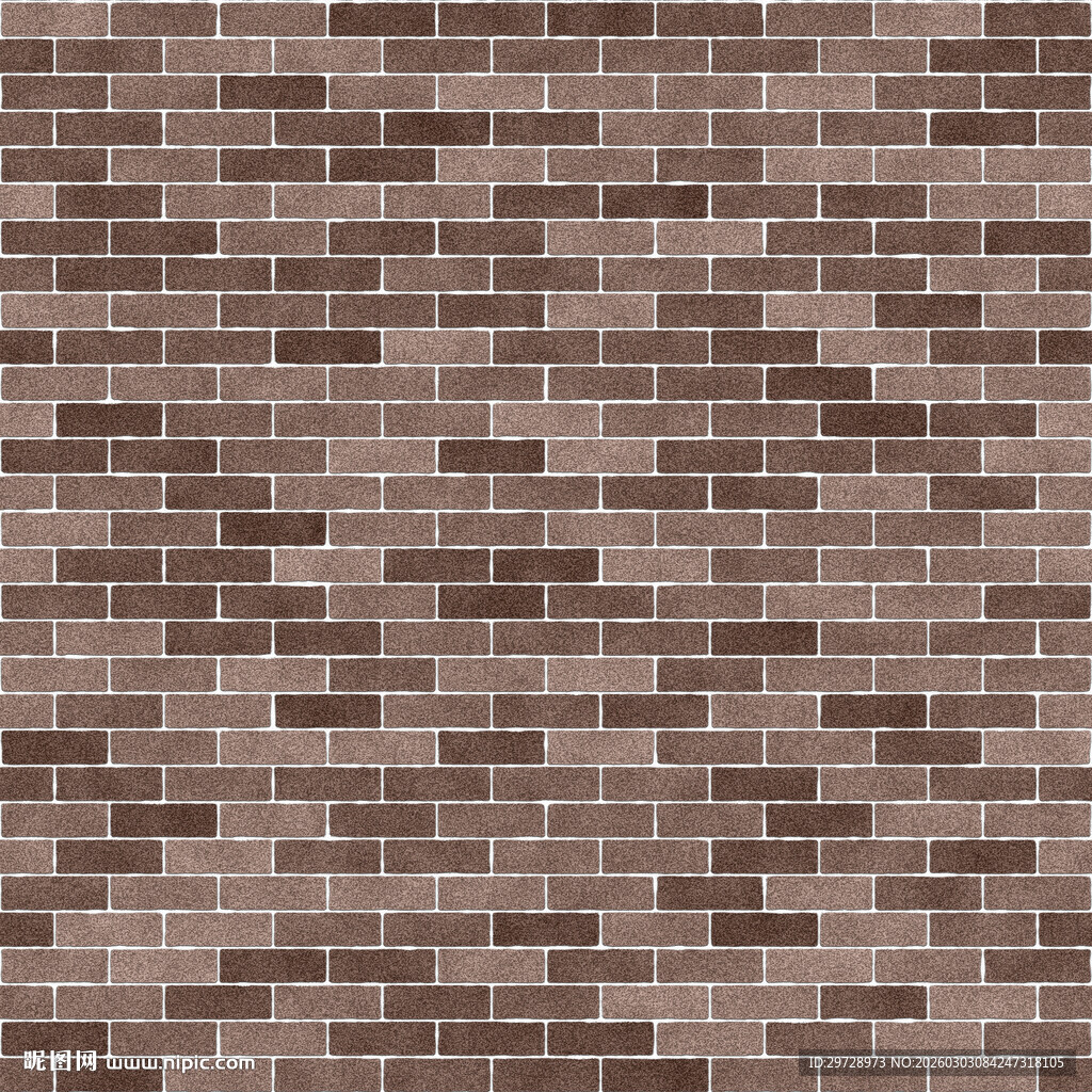 棕色砖块纹理图案