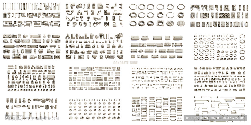 砼核工业风装饰