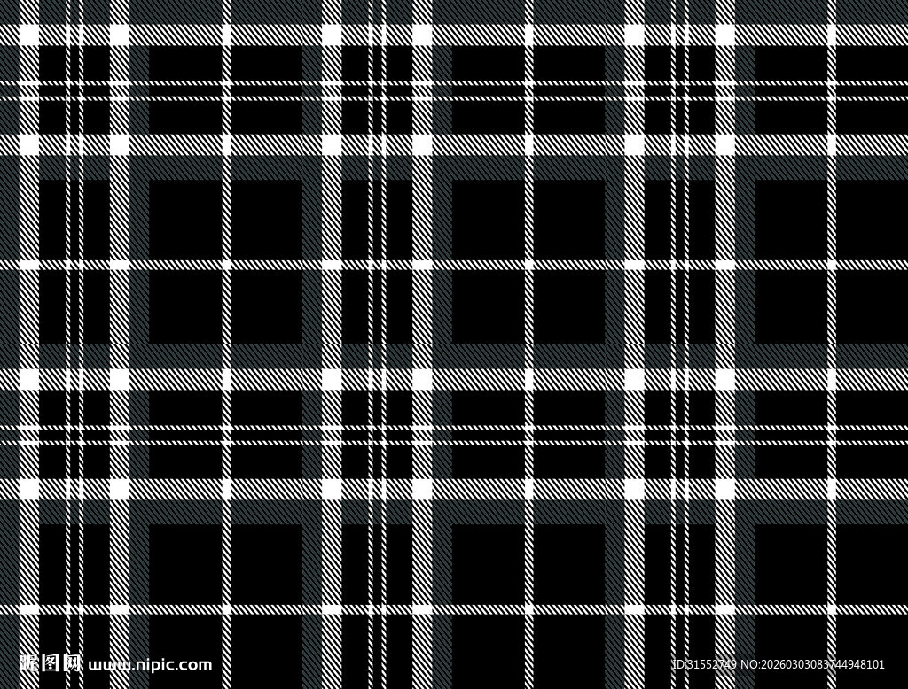 黑白格子图案纹理