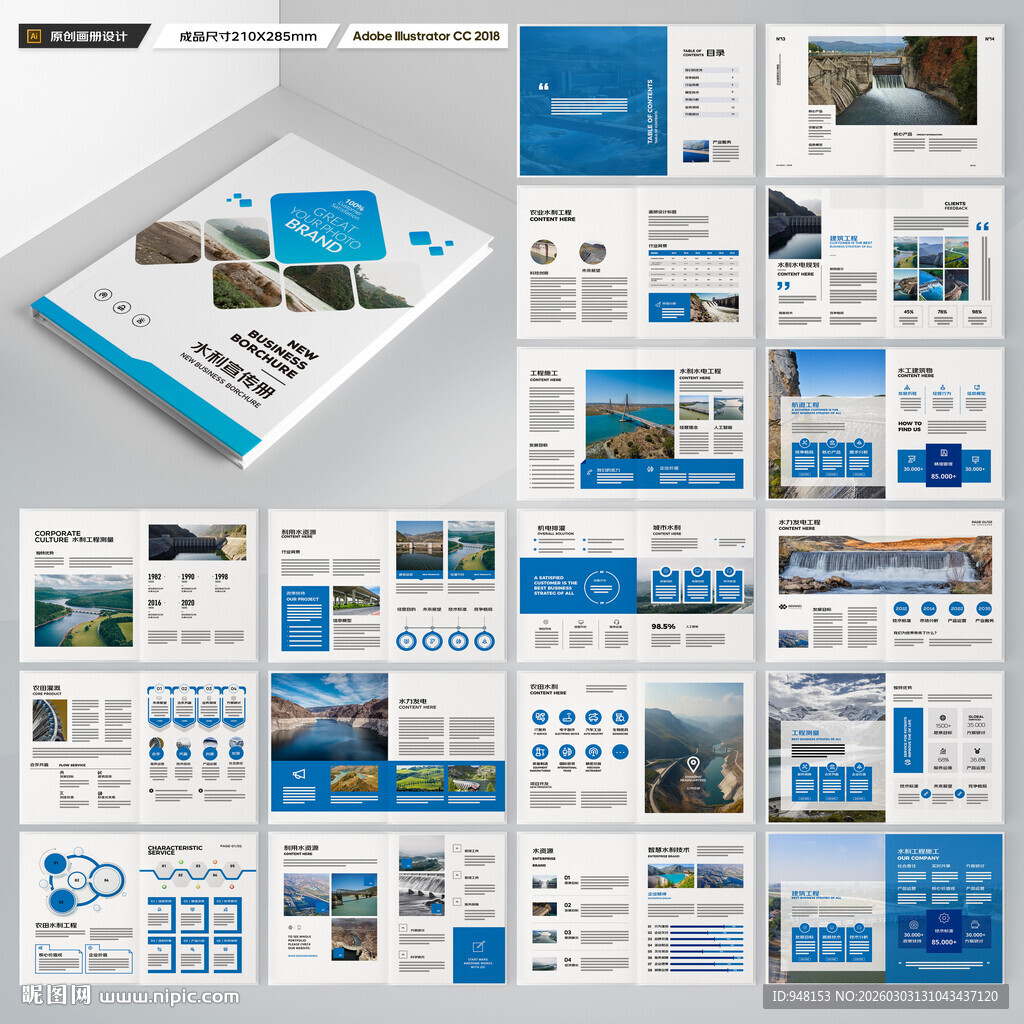 大坝宣传册 