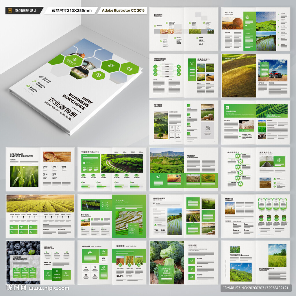 农产品画册