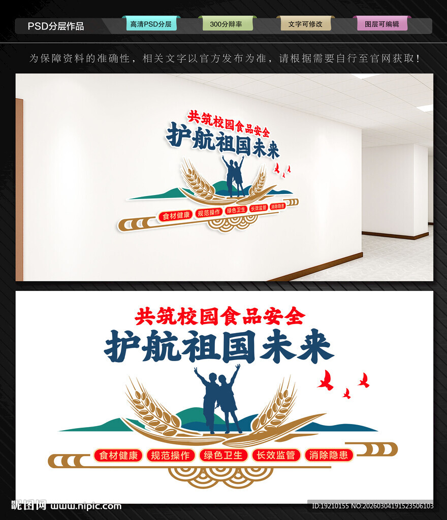 校园食品安全文化墙