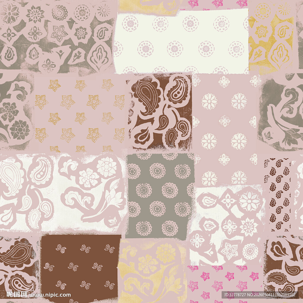 多样蕾丝花纹图案集合