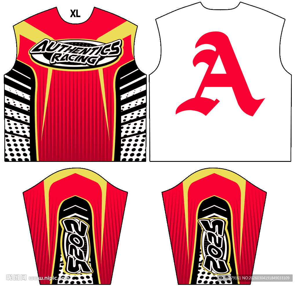 赛车队队服设计图案展示