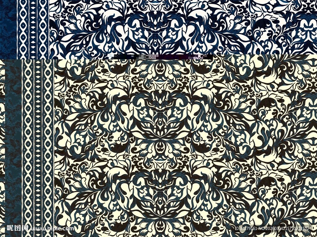 精美几何图案纹理布料