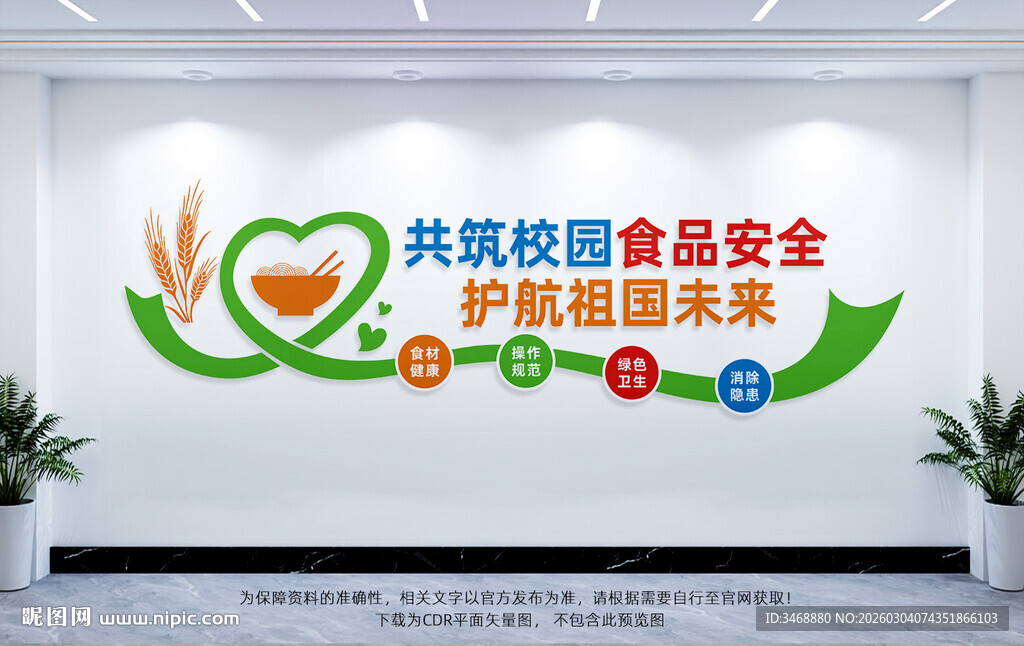 校园食品安全文化墙