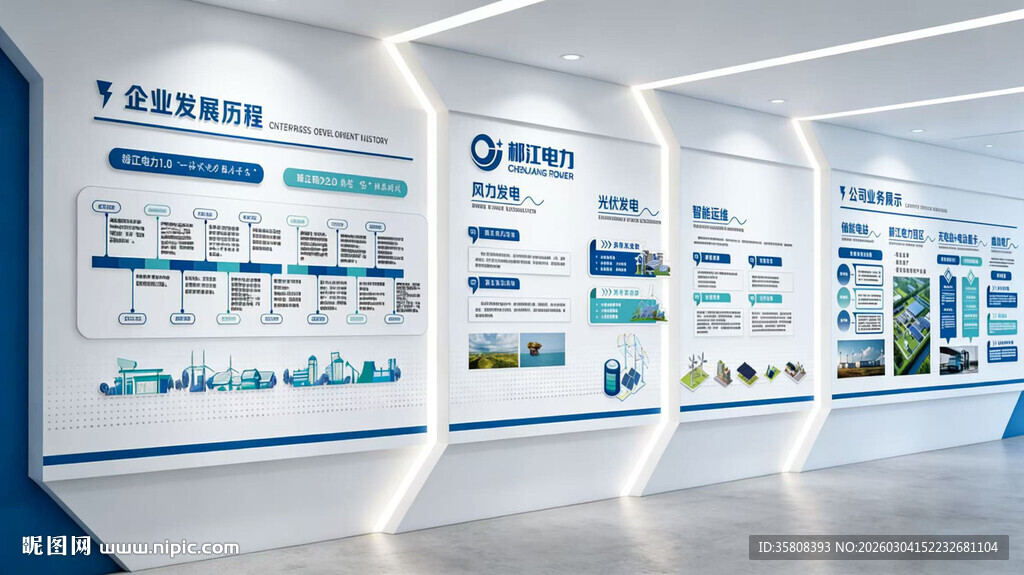 科技电网文化墙