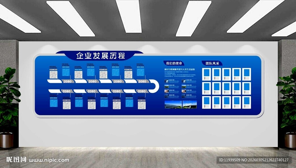 企业文化墙发展历程