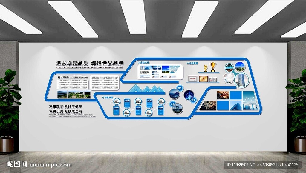 企业文化墙图片发展历程